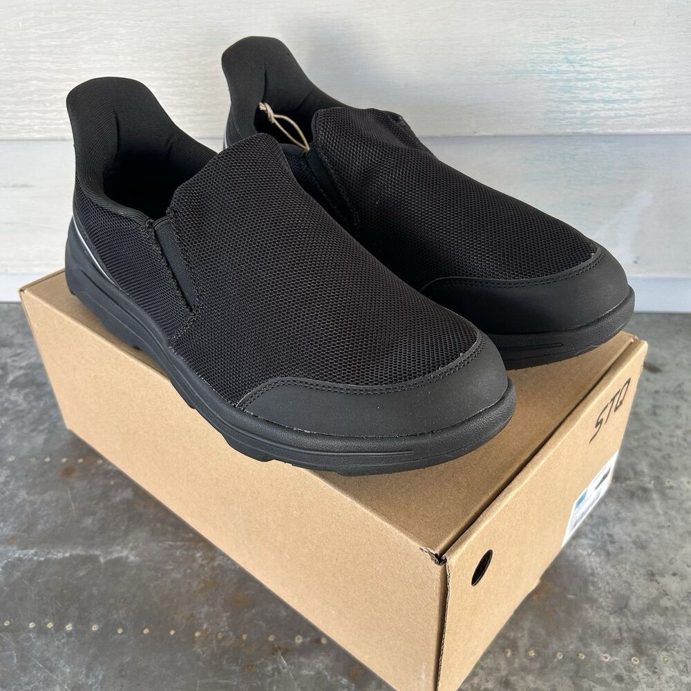 STQ Men’s Shoe Size 11 Black - Ease In - New With Box Lightweight